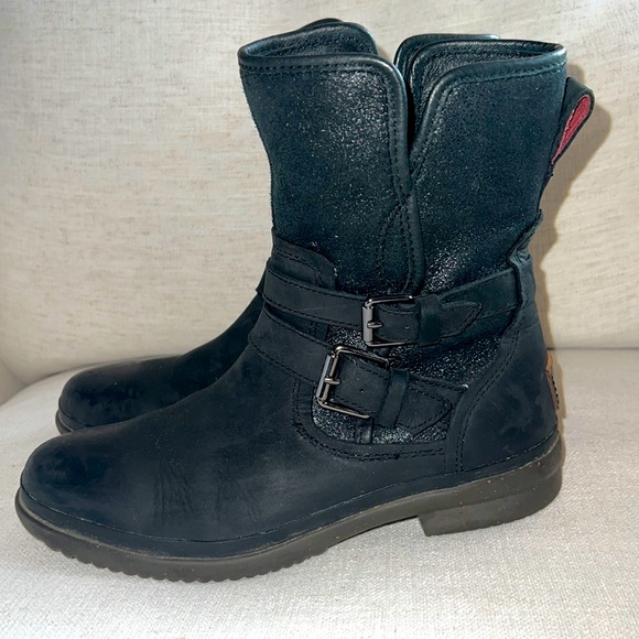 UGG Shoes - UGG black suede boot 7